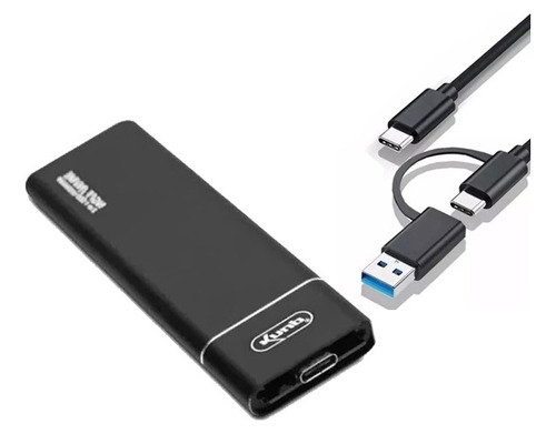 Case Ssd M2 Adaptador Ngff/nvme  Usb 3.1 Type C 10 Gbps