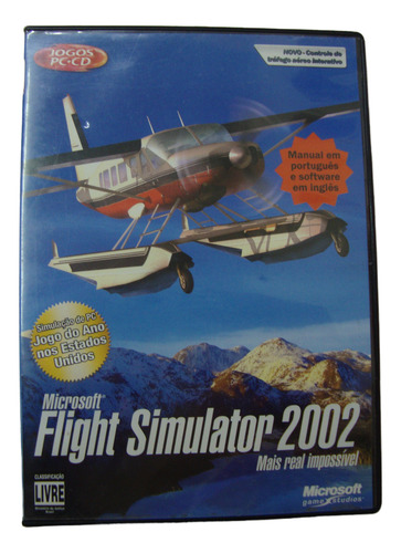 Flight Simulator 2002 Microsoft (Usado)
