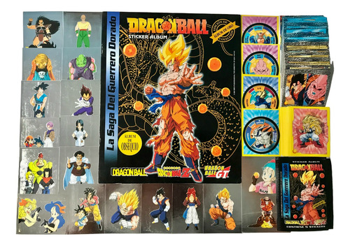 Álbum Dragón Ball Z La Saga Del Guerrero Dorado - Original