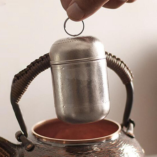 Filtro De Té De Titanio, Infusor De Hierbas Aromáticas,