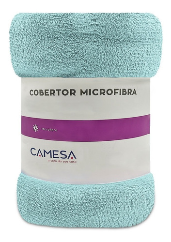 Manta Cobertor Queen 220x240cm Soft Microfibra Macia Camesa