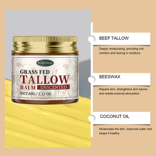 Para Y Beef Tallow Skin Care 100 Percent Grassfed Tallow