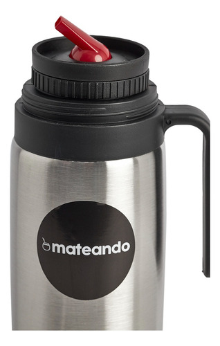 Termo Media Manija 1 L Acero Inoxidable Pico Matero Cebador Acero Inoxidable