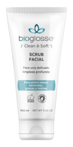 Exfoliante Bioglosse Scrub Facial Profunda  100ml 
