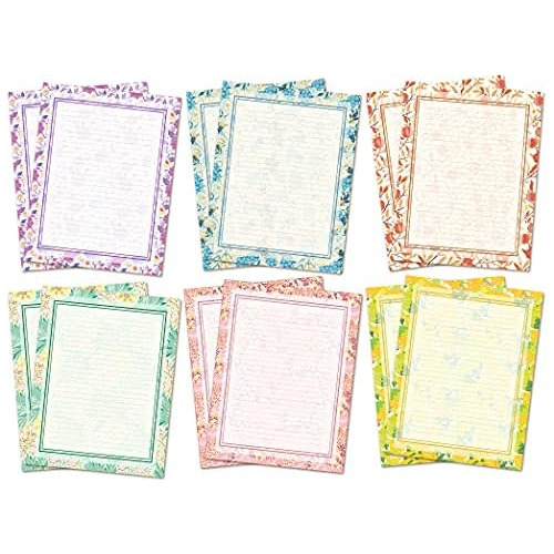 Papel De Cartas Vintage Morris (forrado), Juego De 48 P...