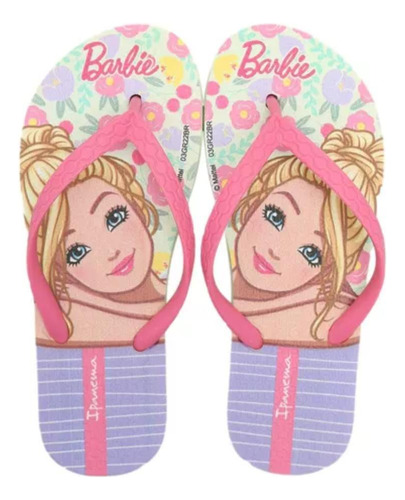 Ojotas Grendene Barbie Nueva Coleccion Verano