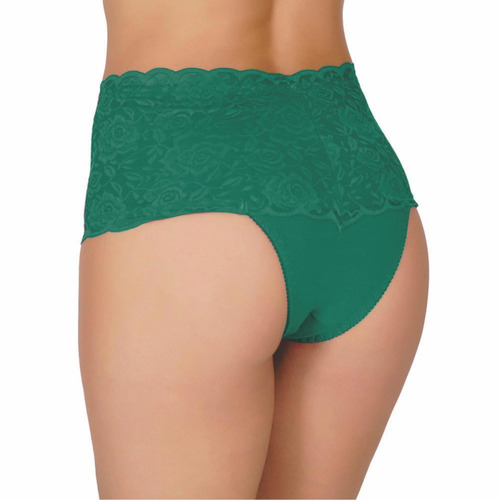 Imagem 9 de 9 de 10 Calcinha Cinta Cintura Alta Renda Barato Lingerie Atacado