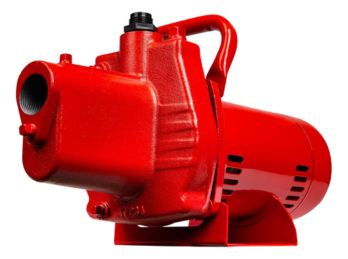 Rjse-50 1/2 Hp 115v Bomba De Aspersión Portátil, Color Rojo,