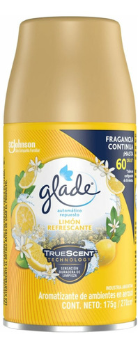 Aromatizante Repuesto Glade Limón 175g Pack X2