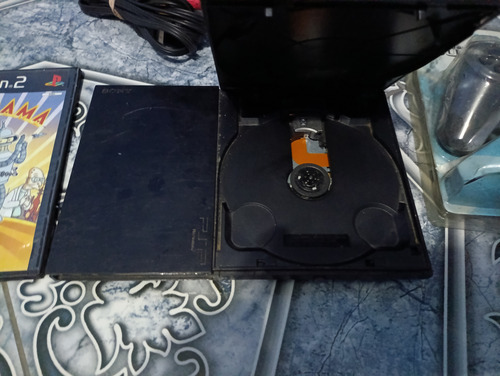 Playstation 2 Slim (lee Ps1 Y 2) Negro (Usado)