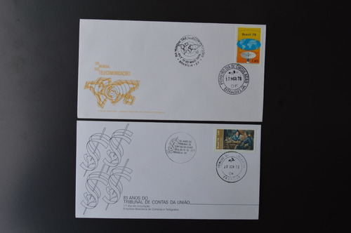Imagem 2 de 6 de 12820 12 Fdc Oficiais Ect 1978 Conforme Fotos