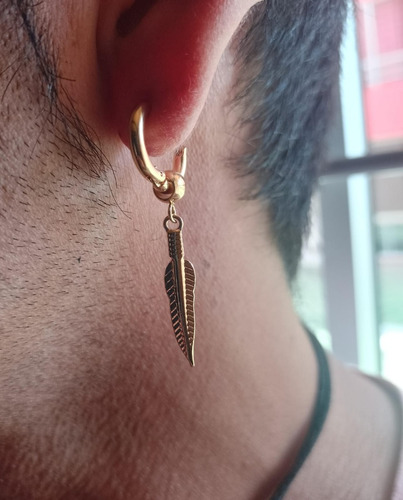 Aretes Hombre Pendiente Piercing Colgante Mujer Candonga 