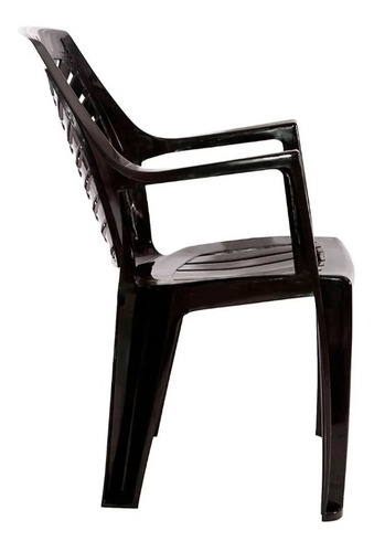 Sillon Marbella De Plastico Reforzado Apilable X6 Unidades