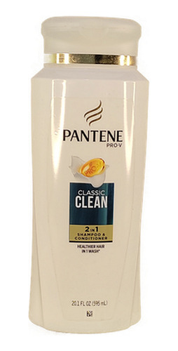 Shampoo Pantene 2 En 1 Clasic Clean 595 Ml