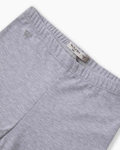 Imagen 2 de 3 de Calza Basic Wanama Kids Color Gris Melange Para Niña