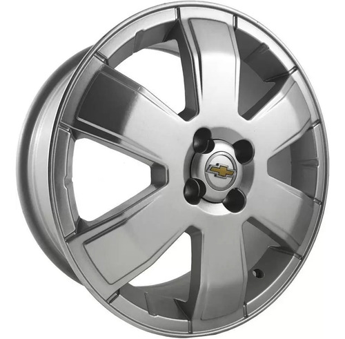 Jogo De Rodas Aro 17 4x100 Montana Sport Kadett Monza R015 Cor Prata 4x100