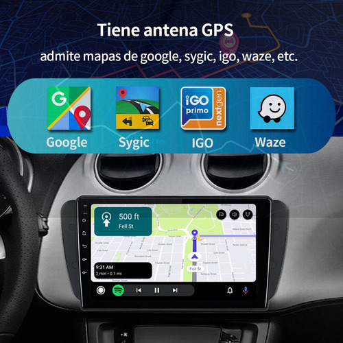 Z0k Radio De Coche De 9 Pulgadas Con Carplay 2 Gb+32 Gb Gps