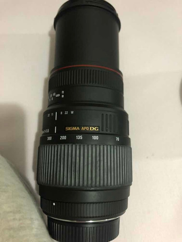 Lente Sigma Apo De 70-300mm Acompanha Case