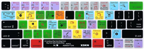 Funda Para Teclado De Macbook Pro 13  De Ableton Live