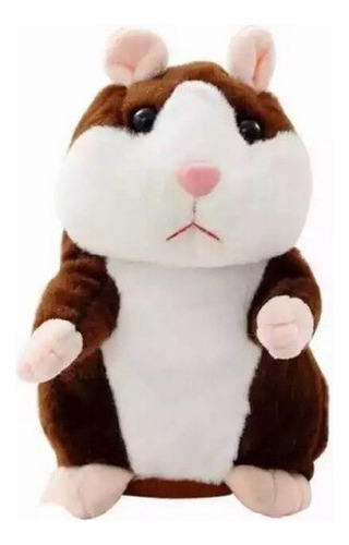 Juguete Peluche Hamster Habla Repite Lo Que Dices + Baterias