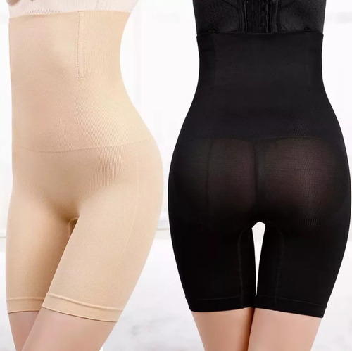 2pz Panty Faja Short Reductora Abdomen Moldeadora Para Mujer