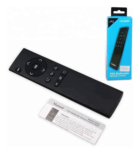 Imagen 1 de 2 de Control Remoto Dobe Playstation 4 Ps4 Negro 2.4g Ade