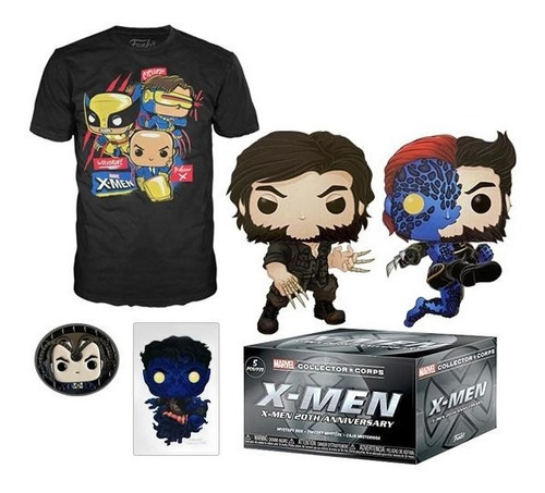 Funko Pop: Marvel Collector Corps - Xmen 20 Aniversario Excl