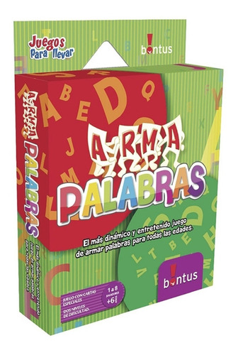 Armapalabras Juego De Mesa Cartas De Viaje Bontus Lelab