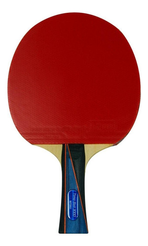 Raqueta de ping pong Butterfly Timo Boll 3000  negra y roja FL (Cóncavo)
