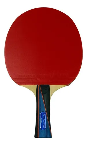 Raqueta de ping pong Butterfly Timo Boll 3000 negra y roja FL (Cóncavo)