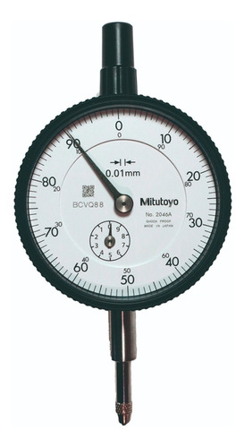 Imagen 1 de 6 de Reloj Comparador Mitutoyo 2046a 0-10mm O/japon