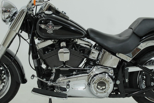 Harley-davidson Fat Boy Flstf 2014 Preta