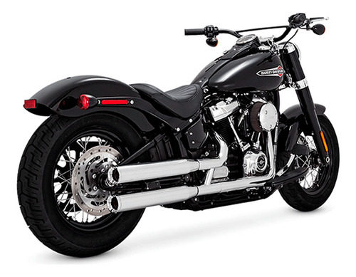 Ponteira Vance & Hines Eliminator Cromada M8 Softail 18-2024