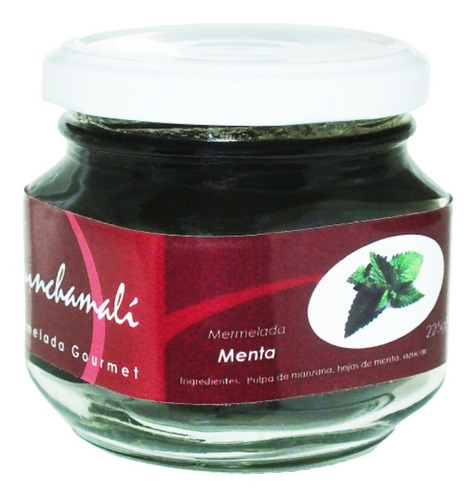 Mermeladas Quinchamali Manzana Nuez, Menta, Naranja 225 Gr