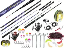 Comprar Combo Pesca 2 Varas Pu002F Molinete 1,20 + 2 Varas 4,00 E 4,50m