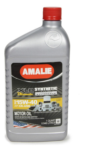 Aceite Amalie 15w-40 Xlo Ult Synth-blend Diesel - 1 Litro 