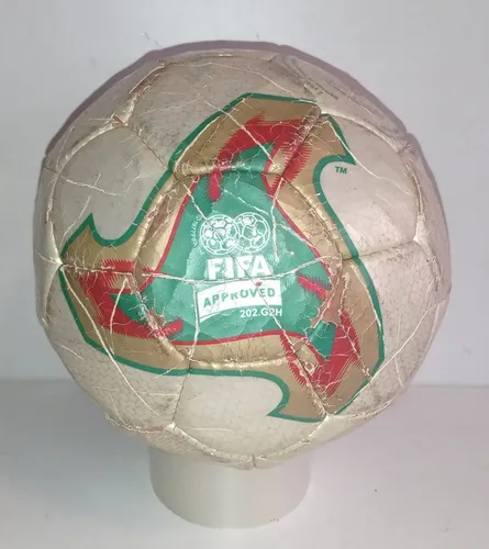 Bola Futebol Original Fevernova Copa Mundo 2002 Autografada
