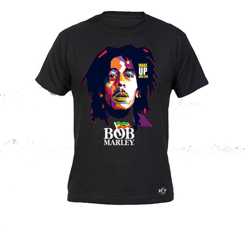 Polera Bob Marley New Era