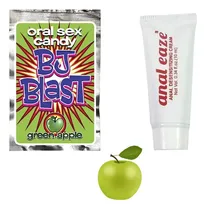 Comprar Bj Blast Anestésico Oral Explosivos & Anestésico Anal Eaze Manzana Verdde