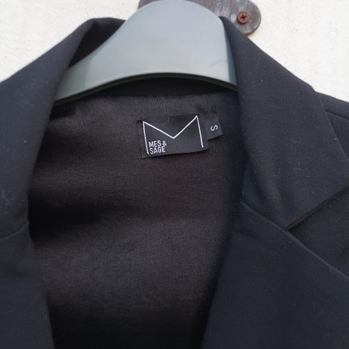 Chaqueta Blazer Mujer Mas Larga Delante Que Detras Exclusivo (Usado)
