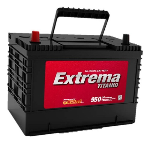 Bateria Willard Extrema 34i-950 Peugeot 505 / 406 / 405