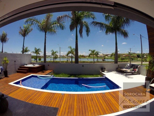 Imagem 3 de 30 de Sobrado Com 4 Dormitórios À Venda, 325 M² Por R$ 2.500.000,00 - Condomínio Ibiti Royal Park - Sorocaba/sp - So0010