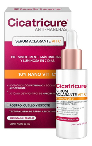 Cicatricure Sérum Aclarante Vit C 30 Ml