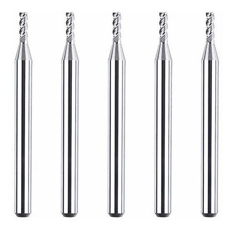 Fresas Cnc 1/8 Para Aluminio 1/16 Diam. Corte 3 Flautas