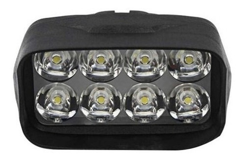 Faro Auxiliar 8 Led Moto Cuatriciclo Luz 12w 1200lm