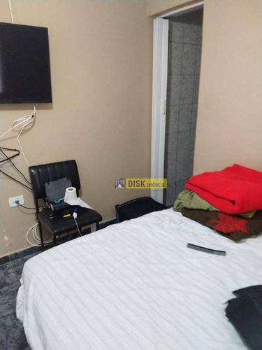 Casa Com 1 Dormitório Para Alugar, 50 M² Por R$ 850,00/mês - Jardim Alvorada - Santo André/sp - Ca0317