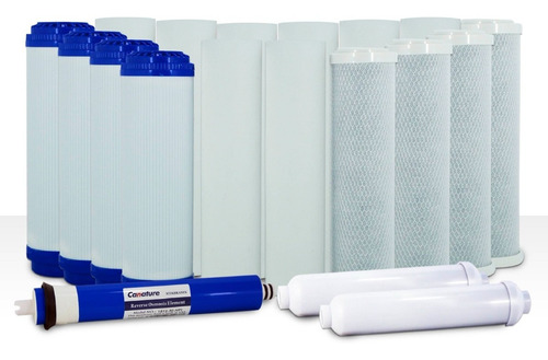 Mega Pack Blanda Filtros Osmosis Inversa 5 Etapas