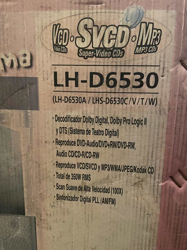 Dvd Home Theater Sustem LG