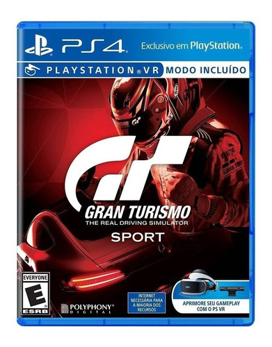 Imagen 1 de 4 de Gran Turismo Sport Standard Edition Sony PS4 Físico