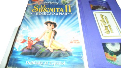 Vhs La Sirenita 2 Regreso Al Mar